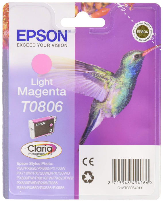 Best Value Epson C13T08064011St PHRX265Phototographic 7.4ml 590Pages Ink Cartridge-hellmagenta, Packaging may vary