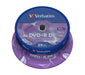 Verbatim DVD + R Double Layer Matt Silver 8x 8.5GB Spindle Pack of 25