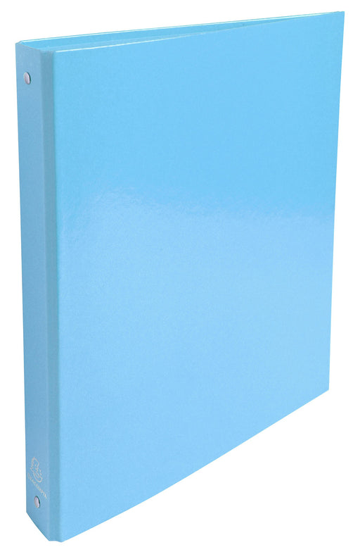 Best Value Exacompta Iderama Rings Binder, A4, 4 Rings, 40 mm Spine - Light Blue