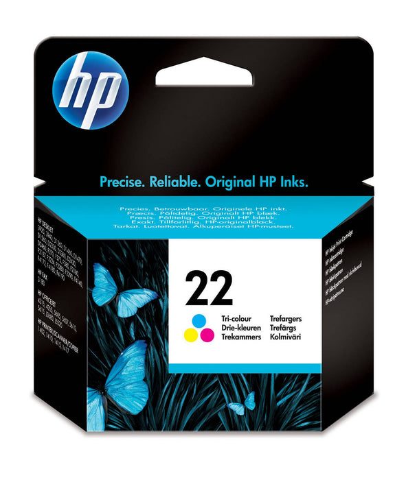 Best Value HP C9352AE 22 Original Ink Cartridge, Tri-color, Pack of 1