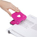 Best Value Rapesco 1360 825 2-Hole Metal Punch, 25 sheet Capacity - Hot Pink