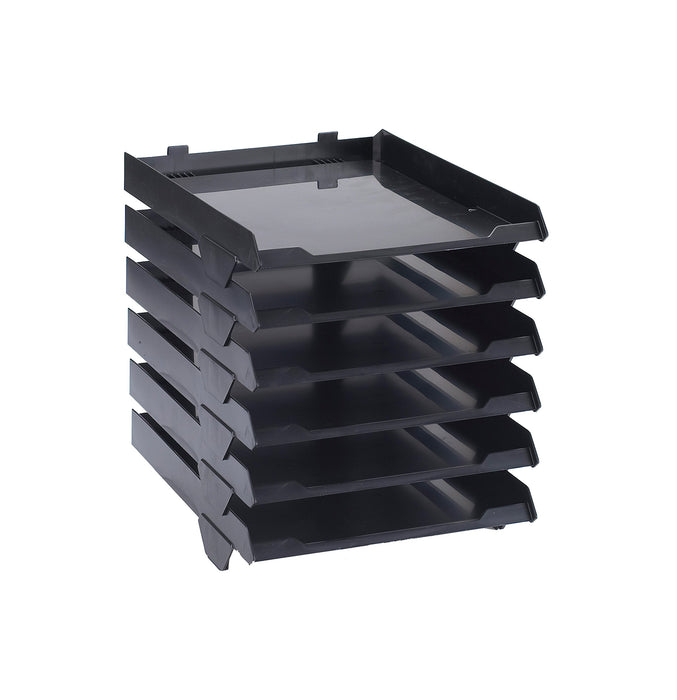 Best Value Avery 5336BLK Original 6 Tier Paperstack Organiser, 250 x 300 x 320 mm - Black