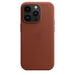 Apple - Back cover for mobile phone - with MagSafe - leather - umber - for iPhone 14 Pro