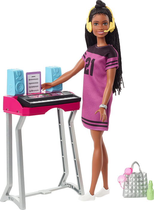 Barbie Big City Big Dreams Brooklyn Doll & Music Studio Playset (UK only)