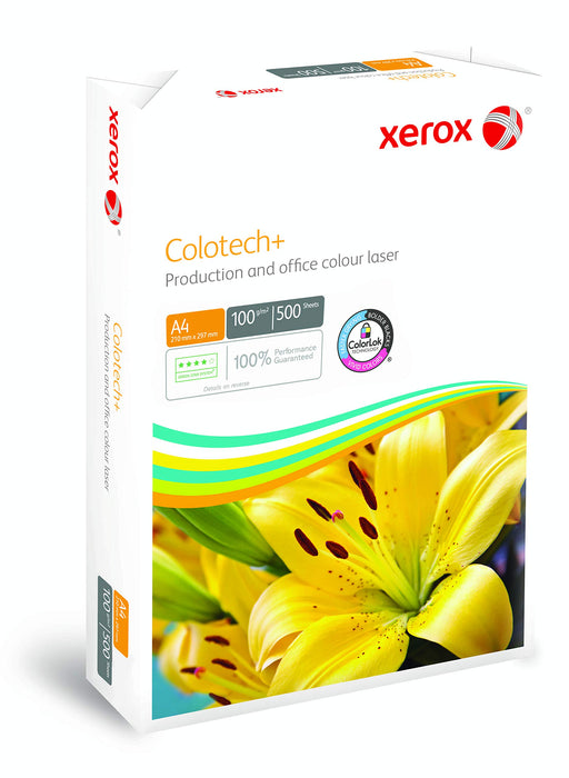 Xerox Colotech+ A4 Printer Paper White 100 gsm Smooth 500 Sheets