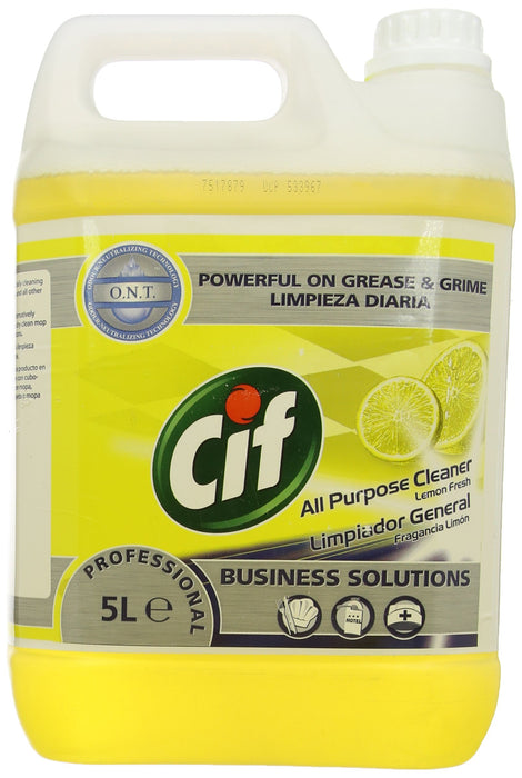 Best Value CIF 7517879 Professional All Purpose Cleaner, Lemon, 5 L