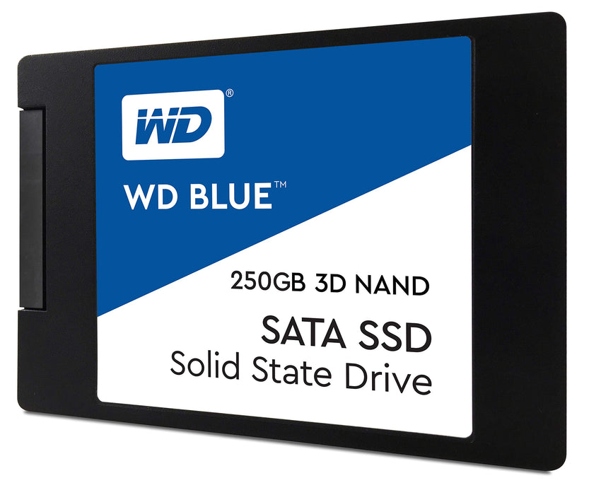 Best Value Western Digital WDS250G2B0A WD Blue 3D NAND Internal SSD 2.5 Inch SATA, 250 GB - Black