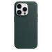 Apple - Back cover for mobile phone - with MagSafe - leather - forest green - for iPhone 14 Pro