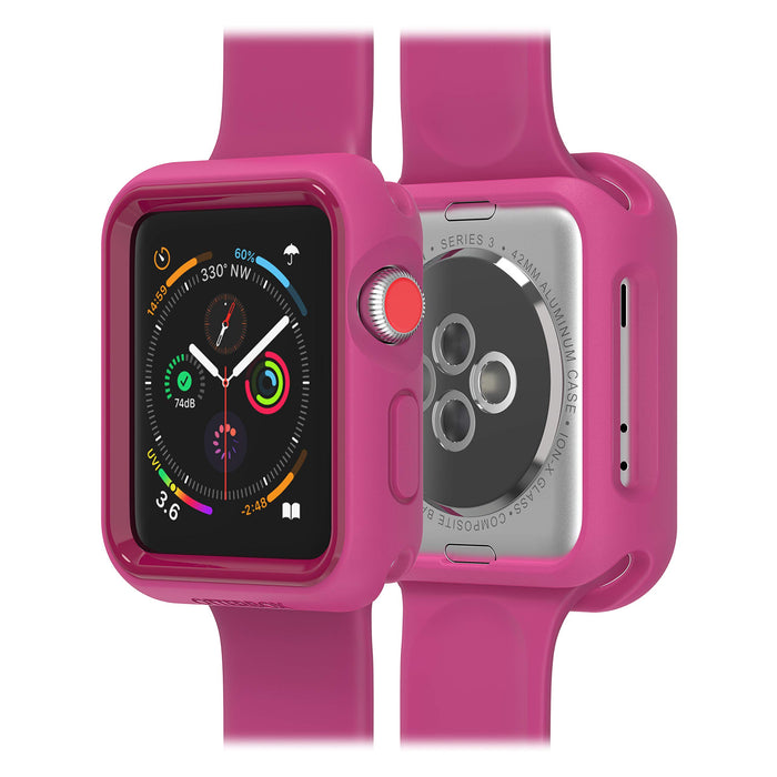 OtterBox EXO EDGE - Bumper for smart watch - polycarbonate, TPE - beet juice pink - for Apple Watch (42 mm)