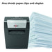 Best Value Rexel Momentum X406 Cross Cut Paper Shredder, Shreds 6 Sheets, 15 Litre Bin, Black, 2104569