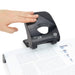 Rapesco Hole Punch Plastic 40 Sheets 1525 Black