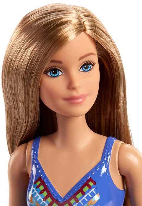 Barbie Blue Brunette Beach Doll /FJD97 (UK Sales Only)