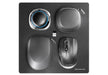 3Dconnexion SpaceMouse Wireless Kit 2 - 3D mouse - 2 buttons - wireless, wired - 2.4 GHz - USB wireless receiver