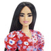 Barbie Fashionista - Floral Dress with Puffed Sleeves Doll NR177 //HBV11-9633