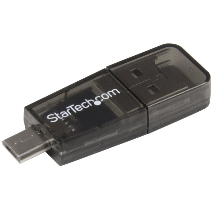 Best Value StarTech.com Micro SD to Micro USB / USB OTG Adapter Card Reader For Android Devices (MSDREADU2OTG)