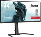 iiyama G-MASTER Red Eagle GB3467WQSU-B5 - LED monitor - curved - 34" - 3440 x 1440 UWQHD @ 165 Hz - VA - 550 cd/m² - 3000:1 - HDR400 - 0.4 ms - 2xHDMI, 2xDisplayPort - speakers - matte black