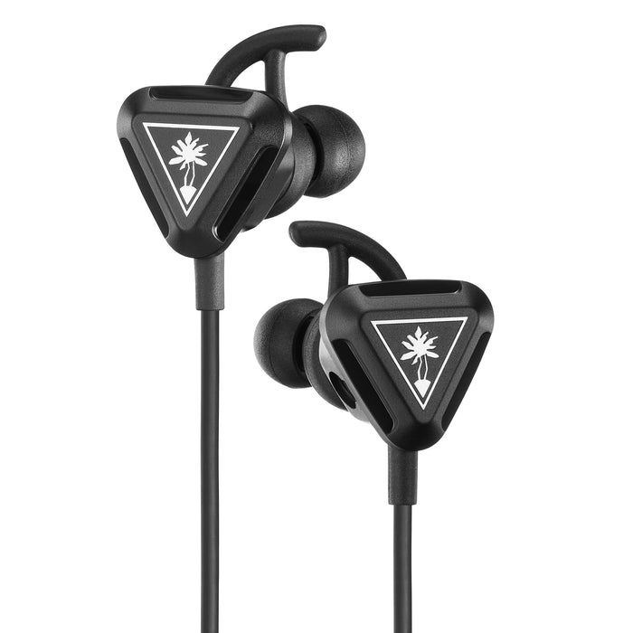 Best Value Turtle Beach Battle Buds In-Ear Gaming Headset for Mobile Gaming, Nintendo Switch, Xbox One and PS4 - Black/Silver