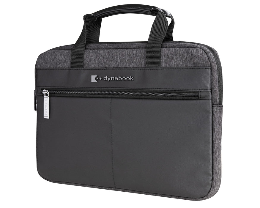 DynaBook - Notebook carrying case - black, anthracite grey - for Toshiba Portégé A30-C, A30-E, X30-E, X30L-G, Z30-C, Z30-E