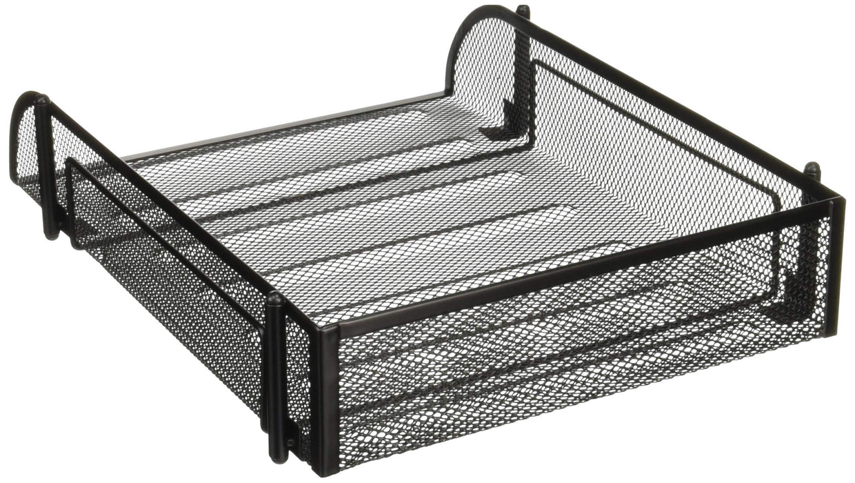 Office Depot Letter Tray Black Wire Mesh 25.5 x 33.5 x 7 cm