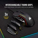 Best Value Corsair Glaive PRO RGB, Optical Gaming Mouse (18,000 DPI Optical Sensor, Interchangeable Grips, 3-Zone RGB Multi-Colour Backlighting, 7 Programmable Buttons), Aluminum