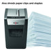 Best Value Rexel Momentum X312-SL Slimline Cross Cut Paper Shredder, Shreds 12 Sheets, 23 Litre Bin, Black, 2104574