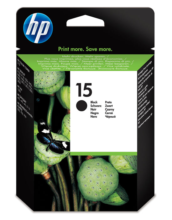 Best Value HP C6615DE 15 Large Original Ink Cartridge, Black, Pack of 1