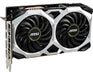 MSI NVIDIA GeForce GTX 1660 Ventus XS 6GB OC GDDR5 Graphics Card