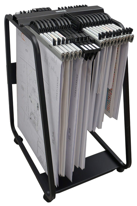 Best Value Arnos Hang-A-Plan General Front Load Trolley for Approx 20 Binders A1-A2-B1 W555xD730xH990mm Ref D061