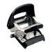 Best Value Leitz Hole Punch, 30 Sheets, Guide Bar with Format Markings, Metal, Style Range, 50060094 - Satin Black