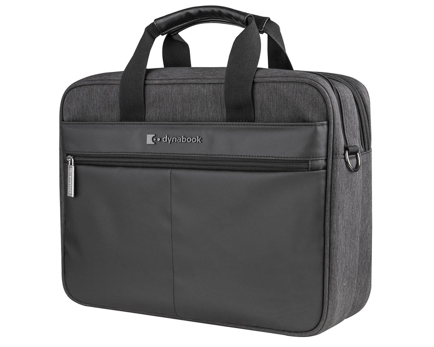 DynaBook - Notebook carrying case - 14" - black, anthracite grey - for Toshiba Portégé X40-G, Toshiba Tecra A40-C, A40-J, X40-D, X40-E, Z40-C