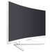 Best Value Philips 349X7FJEW 34-Inch HDMI Curved FreeSync WQHD Height Adjust Monitor with USB Speakers - White