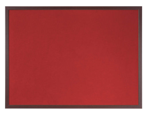 Best Value Bi-Office Earth-It Red Felt 180x120cm Cherry Wood 32 mm DD