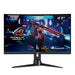 ASUS ROG Strix XG27AQV - LED monitor - gaming - curved - 27" - 2560 x 1440 WQHD @ 170 Hz - Fast IPS - 400 cd/m² - 1000:1 - HDR10 - 1 ms - 2xHDMI, DisplayPort