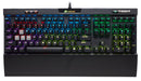 Best Value Corsair K70 RGB MK.2 Mechanical Gaming Keyboard (Cherry MX Speed Switches: Linear and Rapid, Per Key Multicolour RGB Backlighting, Aluminium Chassis, QWERTY UK Layout) - Black