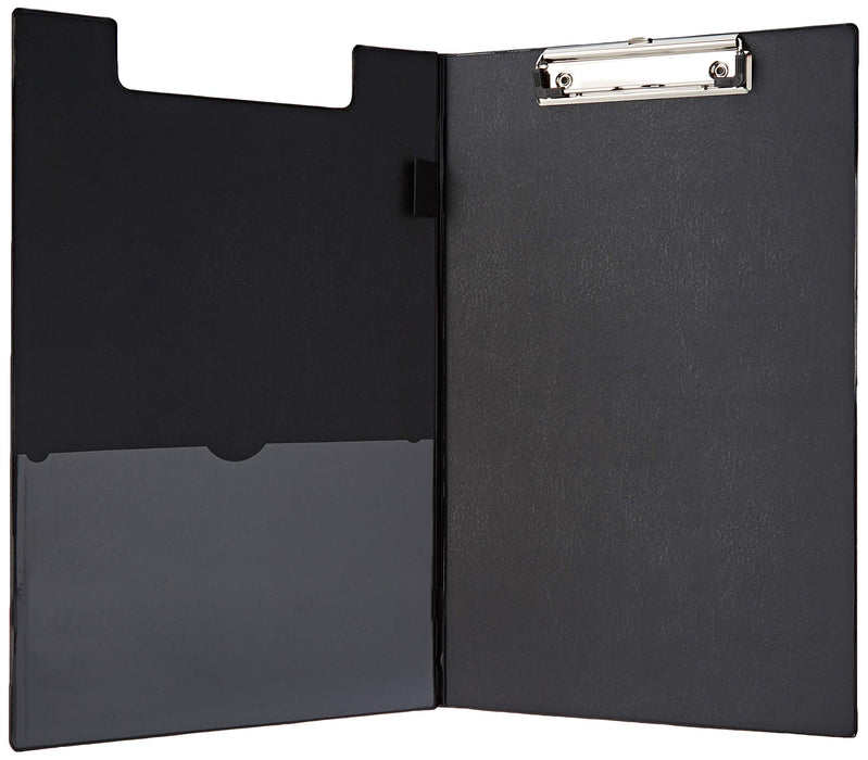 Best Value Rapesco Clipboard - A4+ Foldover with Film Pocket, Black