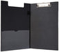 Best Value Rapesco Clipboard - A4+ Foldover with Film Pocket, Black