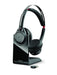 Best Value Plantronics headset on both ears with clip with charging station - Micr. Voyager Focus (B825-M)