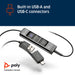 POLY EncorePro 515-M Wired USB-A Headset