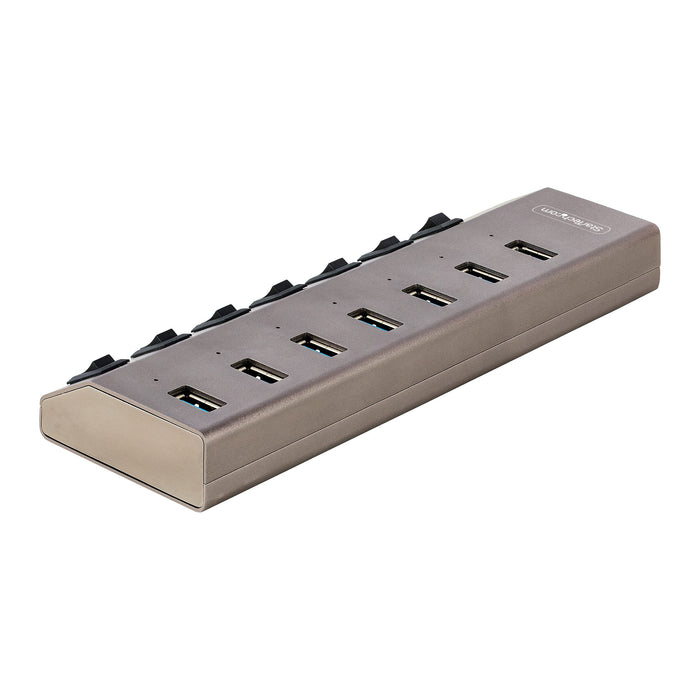 StarTech.com 7 Port Self-Powered USB-C Hub 7x BC 1.2