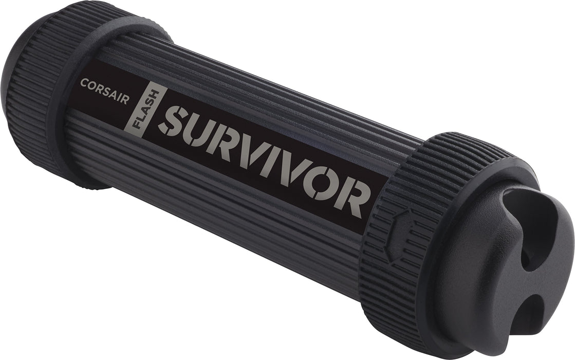 Best Value Corsair CMFSS3B-32GB Flash Survivor Stealth 200 m 32 GB USB 3 Rugged Design Water Proof Flash Drive - Black