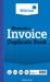 Best Value Silvine Carbonless Duplicate Invoice Book - Numbered 1-100 with index sheet (210 x 127mm) [Pack of 6]