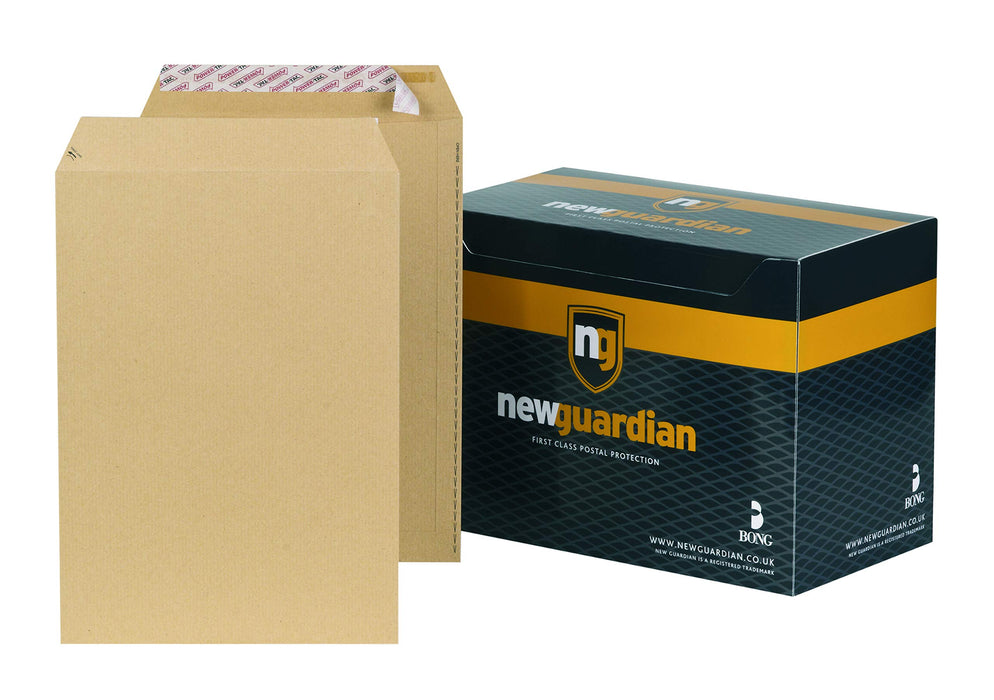 Best Value New Guardian Envelopes Heavyweight Pocket Peel and Seal Manilla C4 [Pack of 250]