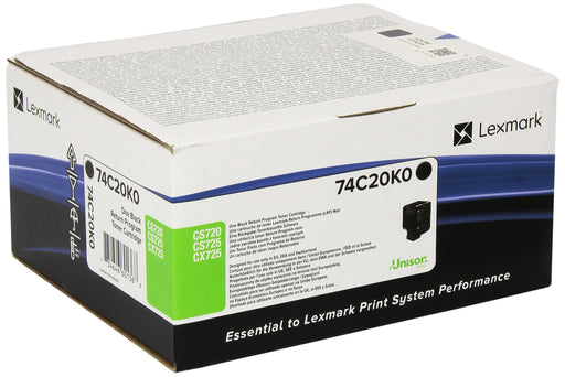 Best Value Lexmark 74C20K0 Original Laser Toner - Black