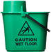 Best Value Contico 15 Litre Professional Socket Mop Bucket with High Profile Wringer - Green