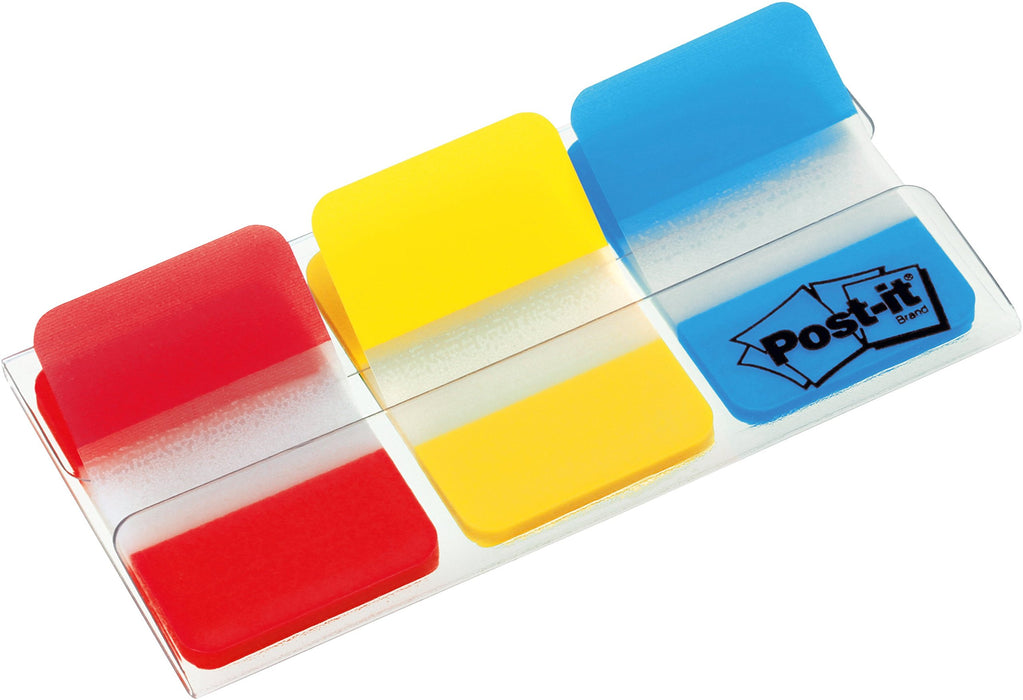 Best Value Post-It 686-RYB Index Strong Filing Tabs Red/Yellow/Blue (22 of each colour)