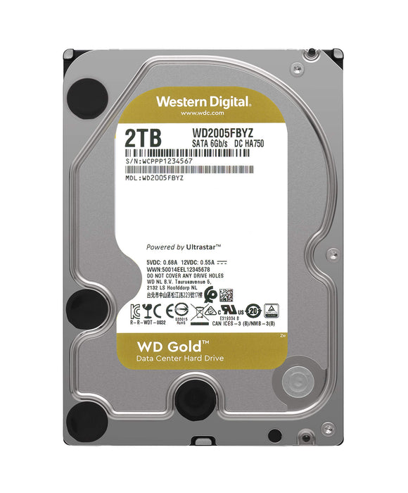 Best Value Western Digital 2 TB Enterprise Hard Drive - Gold