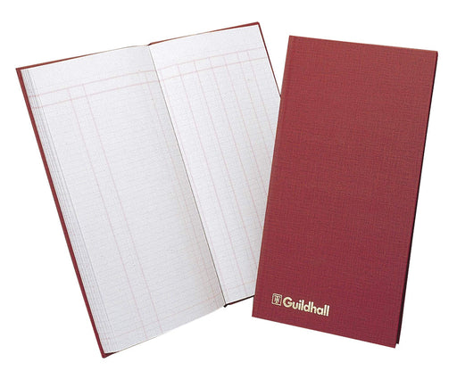 Best Value Exacompta Guildhall Petty Cash Book, 298 x 152 mm, 80 pages, 1 Debit & 7 Credit Columns