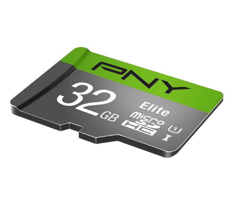 Best Value PNY Elite microSDHC card 32GB Class 10 UHS-I U1 100MB/s