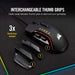 Best Value Corsair Glaive PRO RGB Optical Gaming Mouse (18,000 DPI Optical Sensor, Interchangeable Grips, 3-Zone RGB Multi-Colour Backlighting, 7 Programmable Buttons) - Black