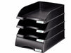 Best Value Leitz A4 Letter Tray, Black, Plus Range, 52270095